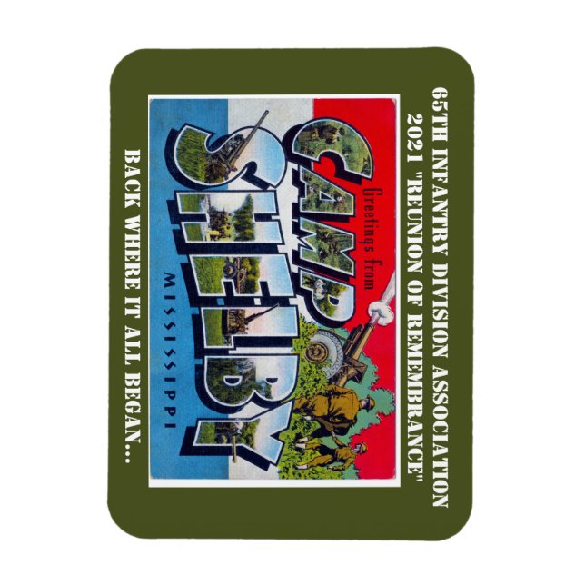 Íman 2021 65ª REUNION - 3" x 4" - Imagem flexível (Vertical)