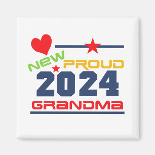 Íman 2022 Orgulho do novo ímã vovó