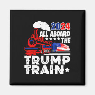 Íman 2024 A Bordo Do Trem De Bomba, Bandeira Americana