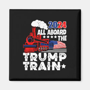 Íman 2024 A Bordo Do Trem De Bomba, Bandeira Americana