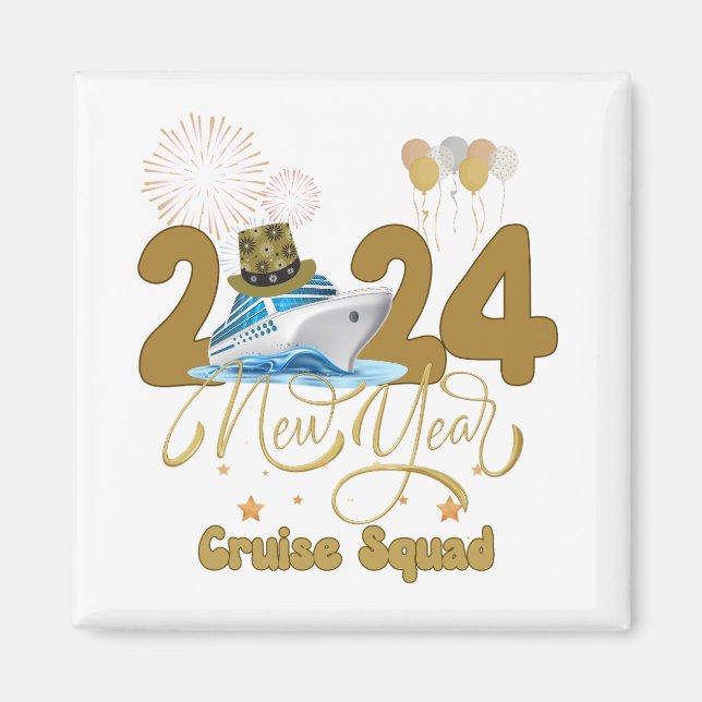 Íman 2024, Ano Novo, Grupo de Viagem do Partido Cruise  (Frente)
