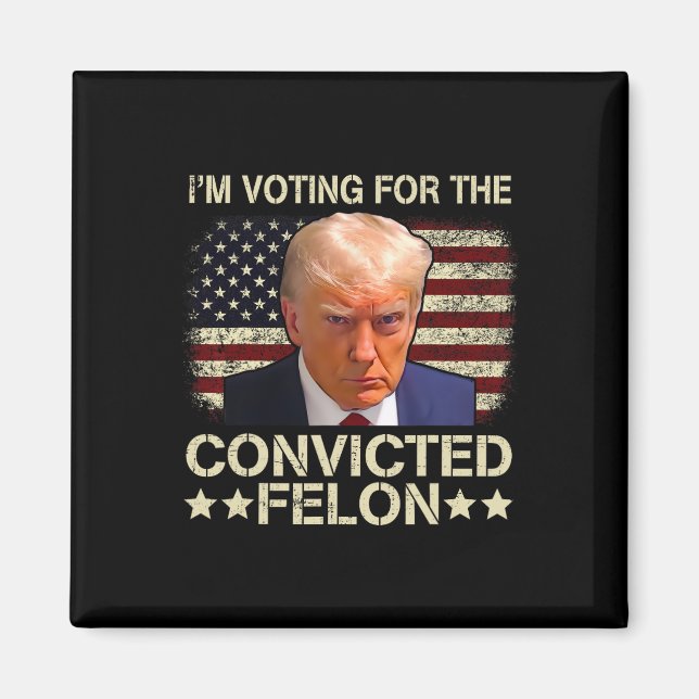 Íman 2024 condenado Felon (Frente)