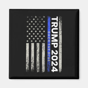 Íman 2024 Devolve A Polícia Da Linha Azul Thin Blue - A
