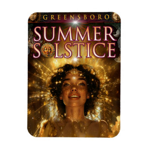Íman 2024 Greensboro Summer Solstice Souvenir