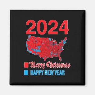 Íman 2024 Mapa Eleitoral Exato Feliz Natal N