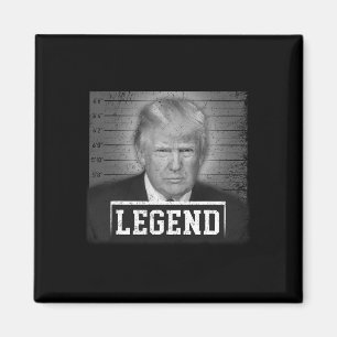 Íman 2024 Mugshot Presidente Legend Save America Vintag