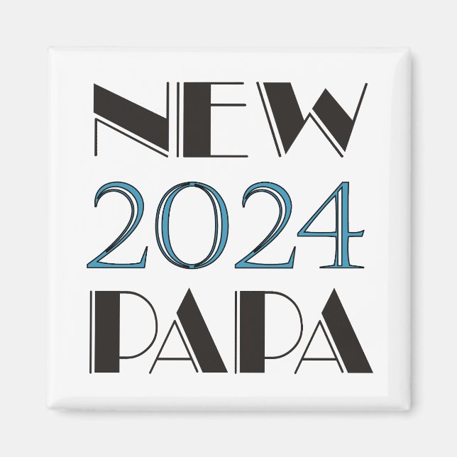 Íman 2024 Novo Papa Magnet (Frente)