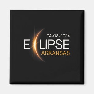 Íman 2024 Totalidade do Arkansas Eclipse Arkansas Solar