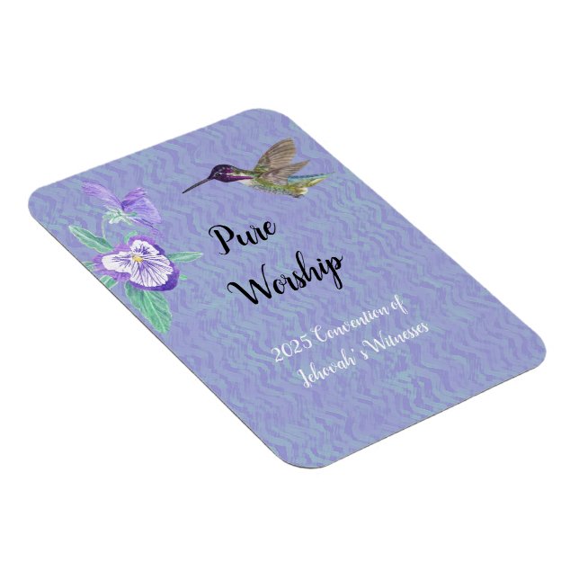 Íman 2025 JW convention customize (Lado Direito)