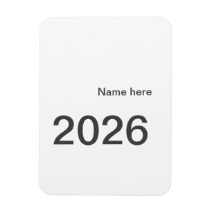 Íman 2026 2027 2028 nome título aqui ano letra negrito