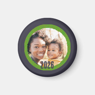 Íman 2026 Add Photo New Year Magnet