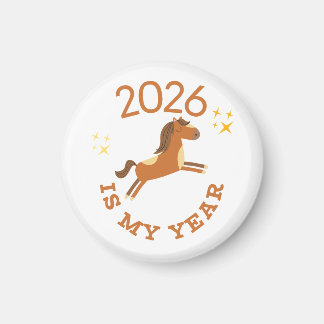 Íman 2026 Is My Year Cute Year of the Horse