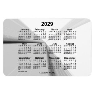 Íman 2029: Calendário de desaparecimento de fumaça por 