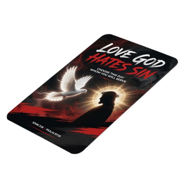 Íman #20  Ame Deus, odeie o Pecado (Left Side)