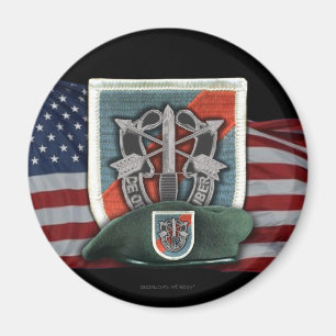 Íman 20 forças especiais flash vietnam vets magnet