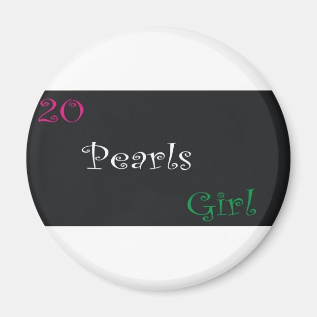 Íman 20 pérolas (Frente)