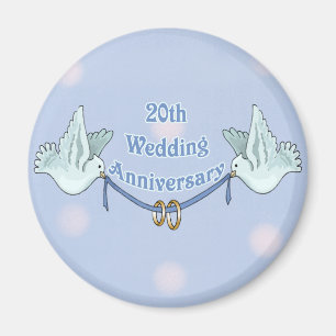 Íman 20o Aniversário de casamento