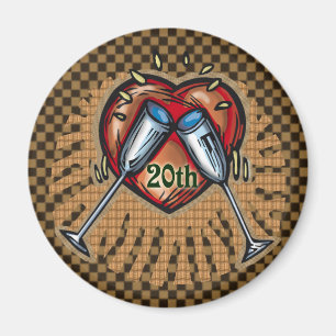 Íman 20o Aniversário de casamento