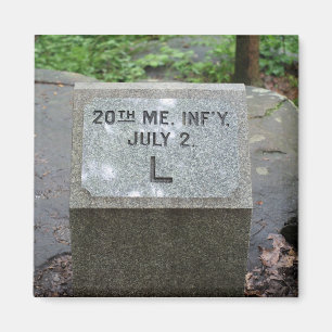 Íman 20o Ímã de Maine Gettysburg
