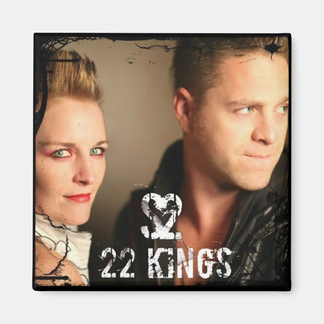 Íman 22 Kings Face Magnet (Frente)