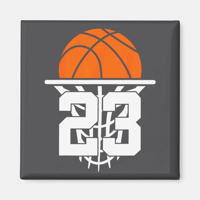 Íman 23 Anos Basquetebol 23º Aniversário  (Frente)