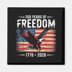 Íman 250º Aniversário Americano 2026 Anos De Liberdade