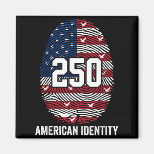 Íman 250º Aniversário EUA 1776-2026 Patriótico American