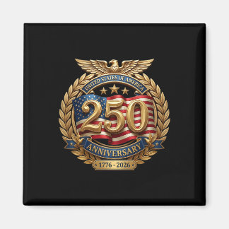 Íman 250º Aniversário EUA 250º Dia da Independência Amé