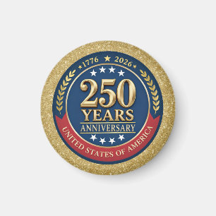 Íman 250º Aniversário EUA Patriótico 1776–2026