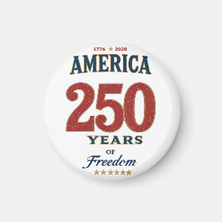 Íman 250º Liberdade da América 1776 Celebração Aniv