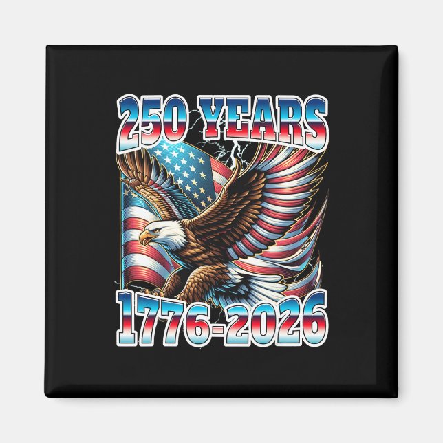 Íman 250 Aniversário Estados Unidos  (Frente)