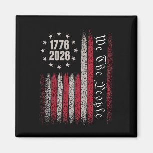 Íman 250 Anos 1776 2026 250º Aniversário 4 De Julho Ame