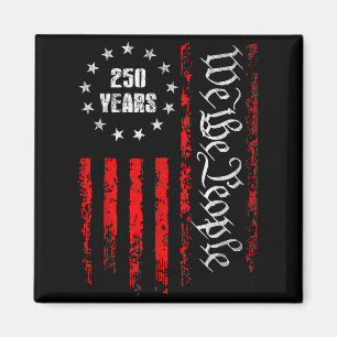Íman 250 Anos 1776-2026 250º Aniversário Usa Patriótico