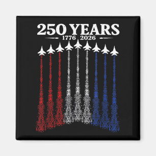 Íman 250 Anos Americano 1776 2026 250º Aniversário EUA
