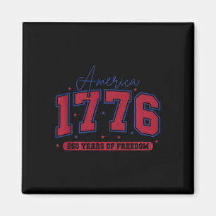 Íman 250 Anos Aniversário da América 250º Dia da Indepe