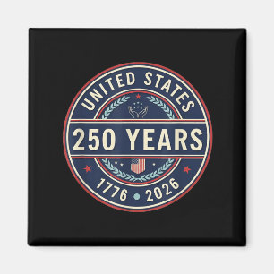 Íman 250 Anos de Liberdade Americana 1776-2026 Patrióti