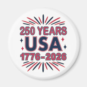 Íman 250 Anos EUA   1776–2026 Semiquincentenário