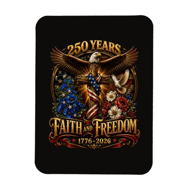 Íman 250 Anos Fé E Liberdade América (Vertical)