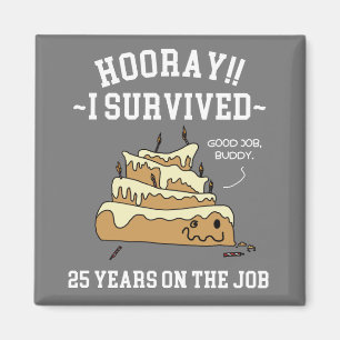 Íman 25 anos no aniversário do 25 de trabalho