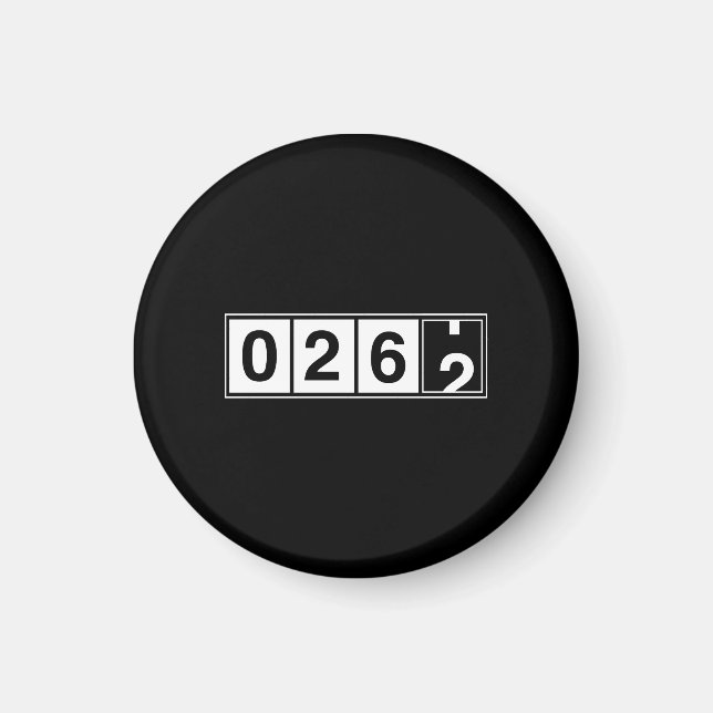 Íman 26.2 Odomímetro (Frente)