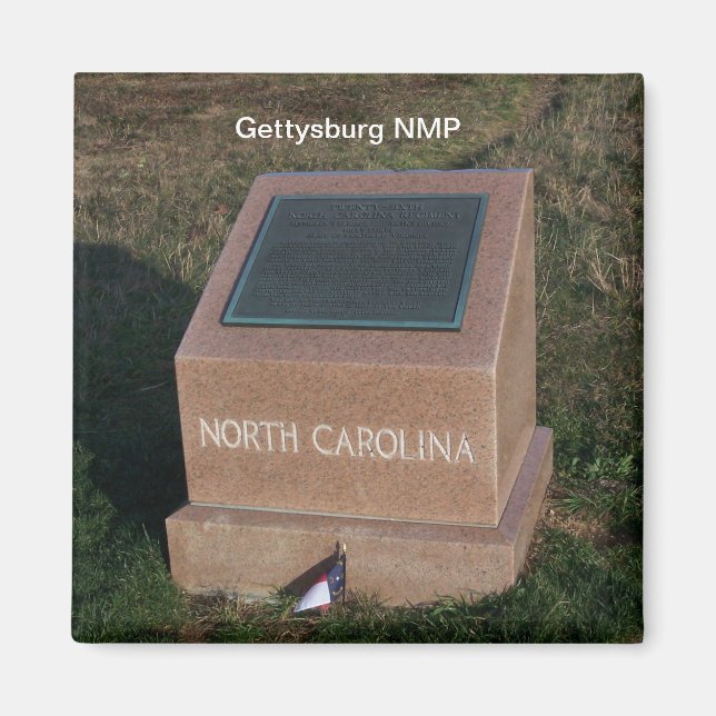 Íman 26.o MONUMENTO DA CAROLINA DO NORTE (Frente)