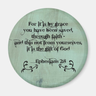 Íman 2:8 cristão de Ephesians do verso da bíblia