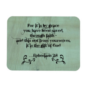 Íman 2:8 de Ephesians do verso da bíblia