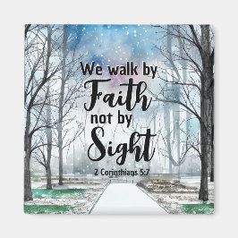 Íman 2 Corinthians 5:7 Caminhada pela Fé não pela Visão