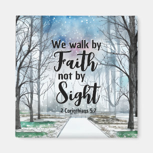 Íman 2 Corinthians 5:7 Caminhada pela Fé não pela Visão