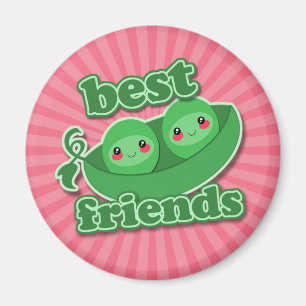 ÍMAN 2 ERVILHAS MELHORES AMIGAS