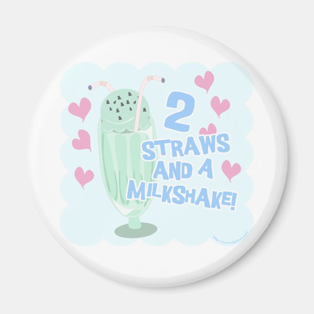 Íman 2 Estreitos e um Milkshake (Frente)