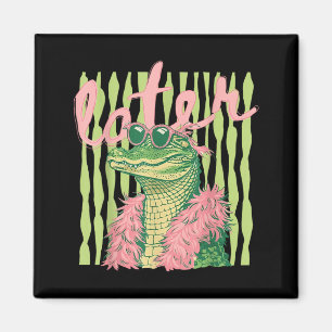 Íman 2 Sides Retro ed See Ya Gator See Ya Alligator