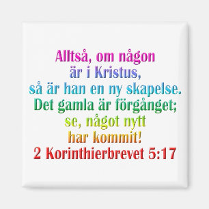 Íman 2 sueco do 5:17 dos Corinthians