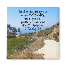 2 Timothy 1:7 Bíblia confiável Verso